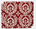 La DoubleJ 'garland Bordeaux' Tablemat, Set Of Two