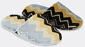 Missoni 'giacomo' Soft Slipper, Black Multicolor