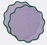 La DoubleJ 'rainbow Lilac Cloud' Tablemat, Set Of Two