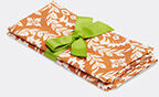 La DoubleJ 'siena Garland' Large Napkin, Set Of Two