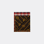 Gucci Blanket, Red Plaid