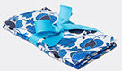 La DoubleJ 'wildbird Blu' Napkin, Set Of Two