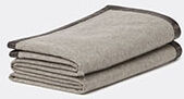 ALONPI 'salon' Throw, Grey And Beige