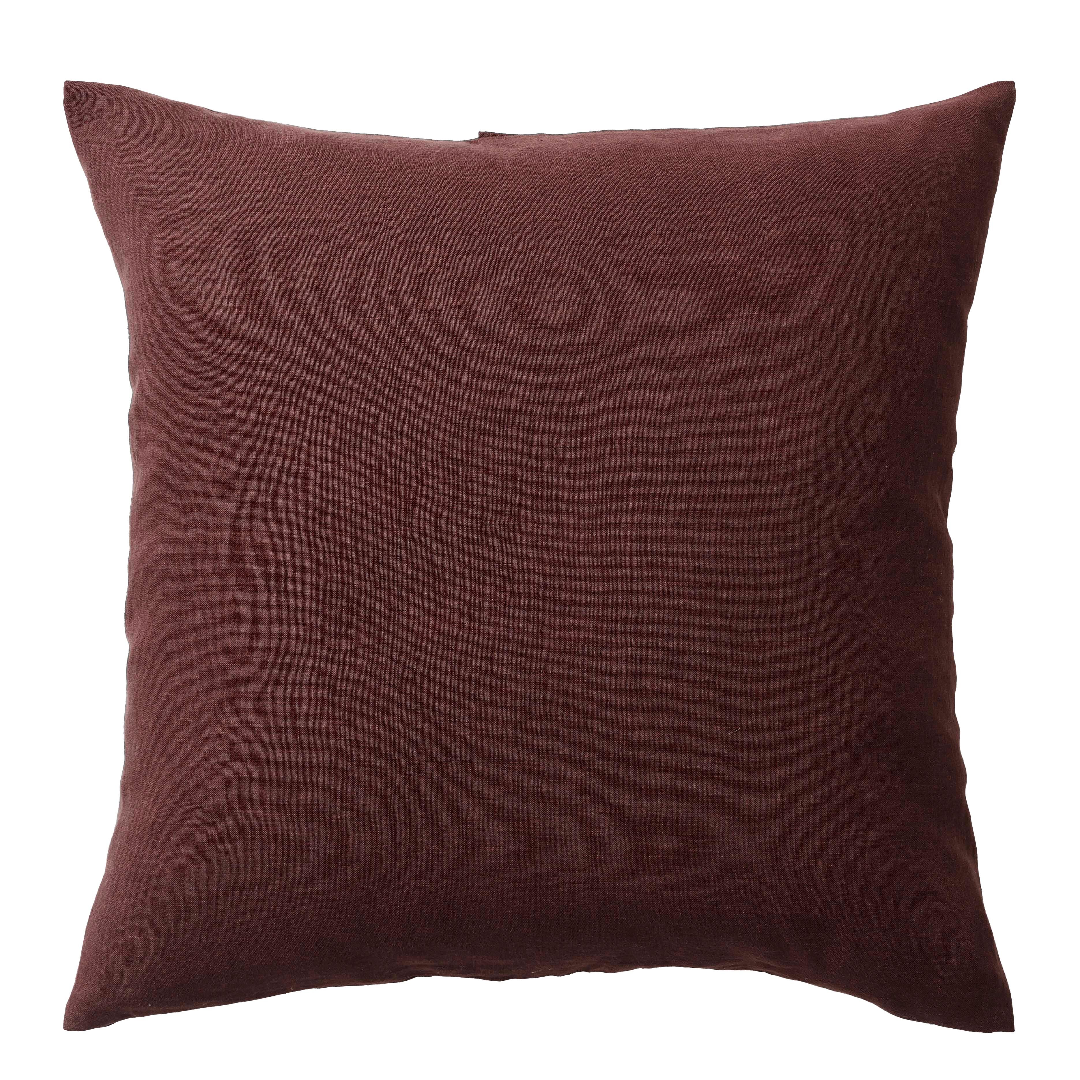 &tradition Linen SC28 kussen 50x50 Burgundy