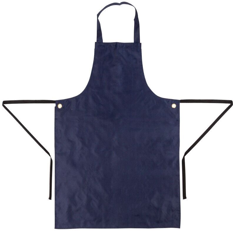 Whites Chefs Clothing Schort Whites Chefs Clothing, keuken, blauw, lang, zonder zak, nylon, 71x102cm