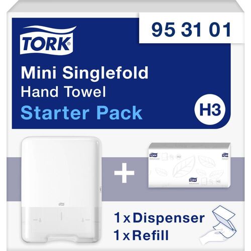 TORK 953101 Papierenhanddoekdispenser Wit 1 stuk(s)