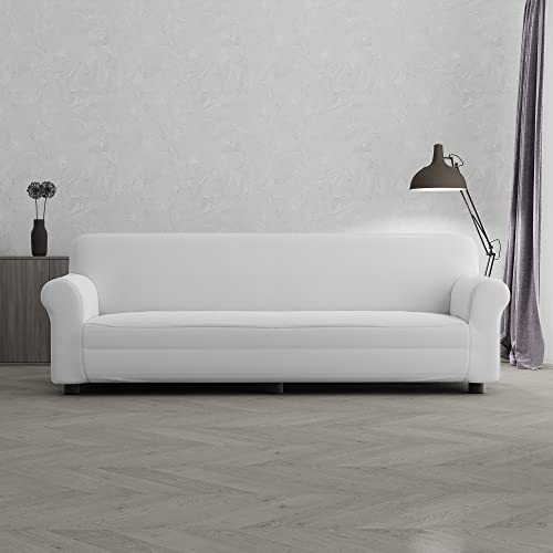 Italian Bed Linen Bankhoes "Più Bello", wit, 4 zitplaatsen