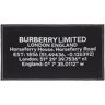 Burberry Badlaken met Horseferry print - Zwart