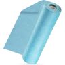 AiQInu 5 m tafelloper van blauw fleece, tafeldecoratie, tafeldecoratie, tafelloper