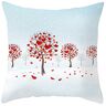 AOLLPU Kussenslopen Valentijnsdag Love Tree Series Perzik Skin kussensloop, Tpr238 (3), 45 x 45 cm (exclusief kussenkern)