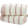 SDXEWWW Handdoeken Navy Blue Peach Pink Green Cotton Towel Towel Jacquard Towel or Hand Towel (Color : A)