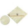 i-Sure Diner Doek Servetten, Tafelservetten (Pack van 4) (Beige)