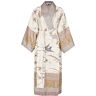 Bassetti Fong kimono, katoen, beige, L-XL