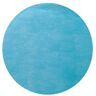 Santex Placemats rond 50 stuks "vlies" turquoise 34 cm plaatskaart plaatshouder tafellaken 2812