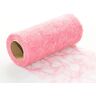 Protinam Sizoweb 20cm x 25m tafelloper tafelband in roze ter decoratie zoals zomer, Pasen, Kerstmis of bruiloften afgelopen (25m, roze 3030)