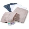 MAKIAN 6 stuks babywashandjes, klein, 15 x 20 cm, washandjes, 100% katoen, Oeko-Tex Standard 100 getest, grafiet/grijs/wit