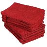 BaSaTex 10-pack washandjes, washandjes afmeting 15x21 cm 100% katoen