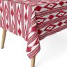 Martina Home Tafelkleed van hars, eilanden, rood, 300 x 140 cm