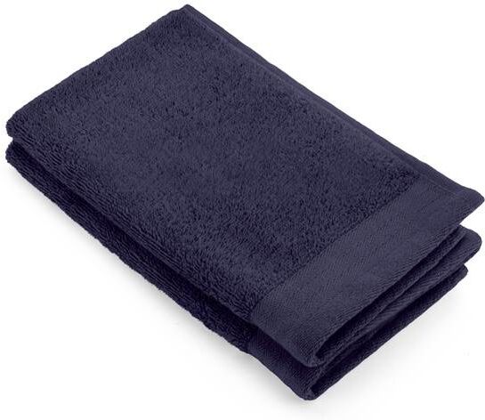 Walra gastendoek Soft Cotton - Set van 10 - Navy blauw