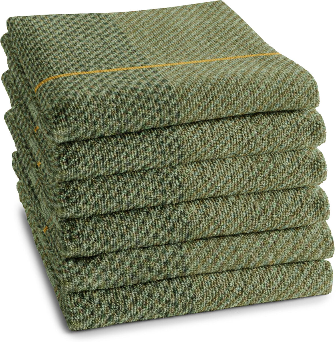 DDDDD Keukendoek Blend Olive Green Set van 6