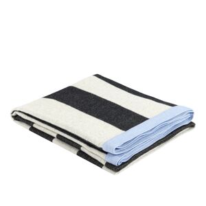 HEM Stripe Throw - Black/white