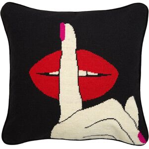 Jonathan Adler Lips Hush Pillow