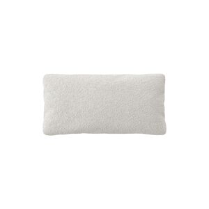 NO GA Brick Rectangular Pillow - Ascot, Warm White Bouclé