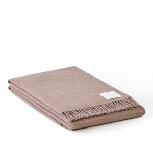 NO GA Baby Alpaca Throw 130 X 200 Cm Walnut Brown