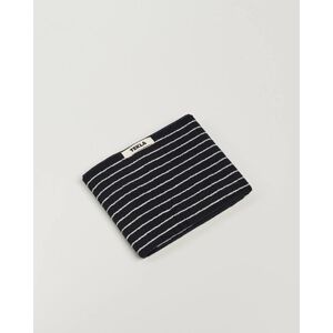 Tekla Organic Terry Hand Towel Black Stripe