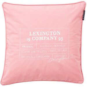 Lexington Logo Organic Cotton Canvas putetrekk 50x50 cm Pik