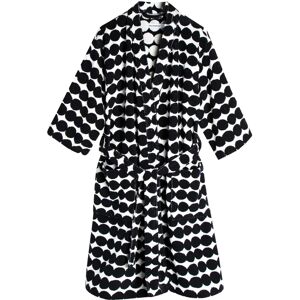 Marimekko Räsymatto badekåpe Black-white, M