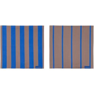 Mette Ditmer Stripes kjøkkenklut 33x33 cm 2-pack Blush