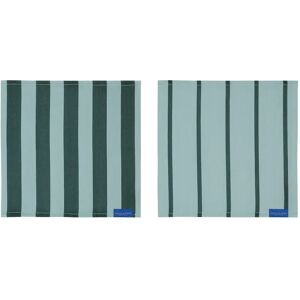 Mette Ditmer Stripes kjøkkenklut 33x33 cm 2-pack Mint