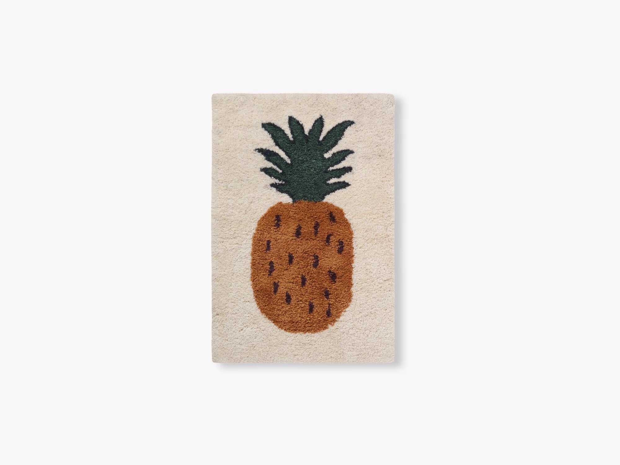 Ferm Living Fruiticana Tuftet Ananas Rug, Stor