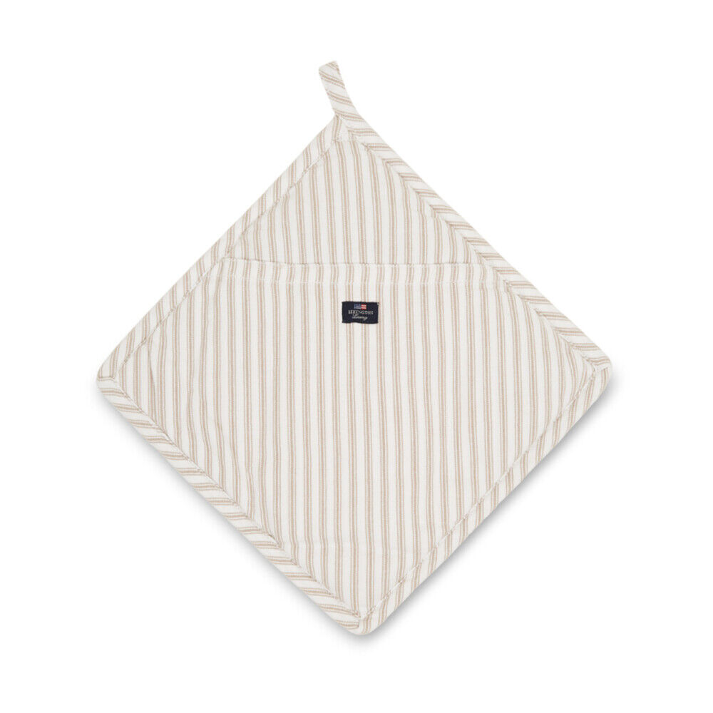 Lexington Home Icons Herringbone Potholder Striped Kitchenwear Hvit Unisex