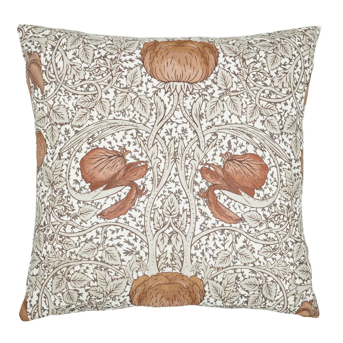 Boel & Jan Classic Foliage putevar 45x45 cm Grå-rust