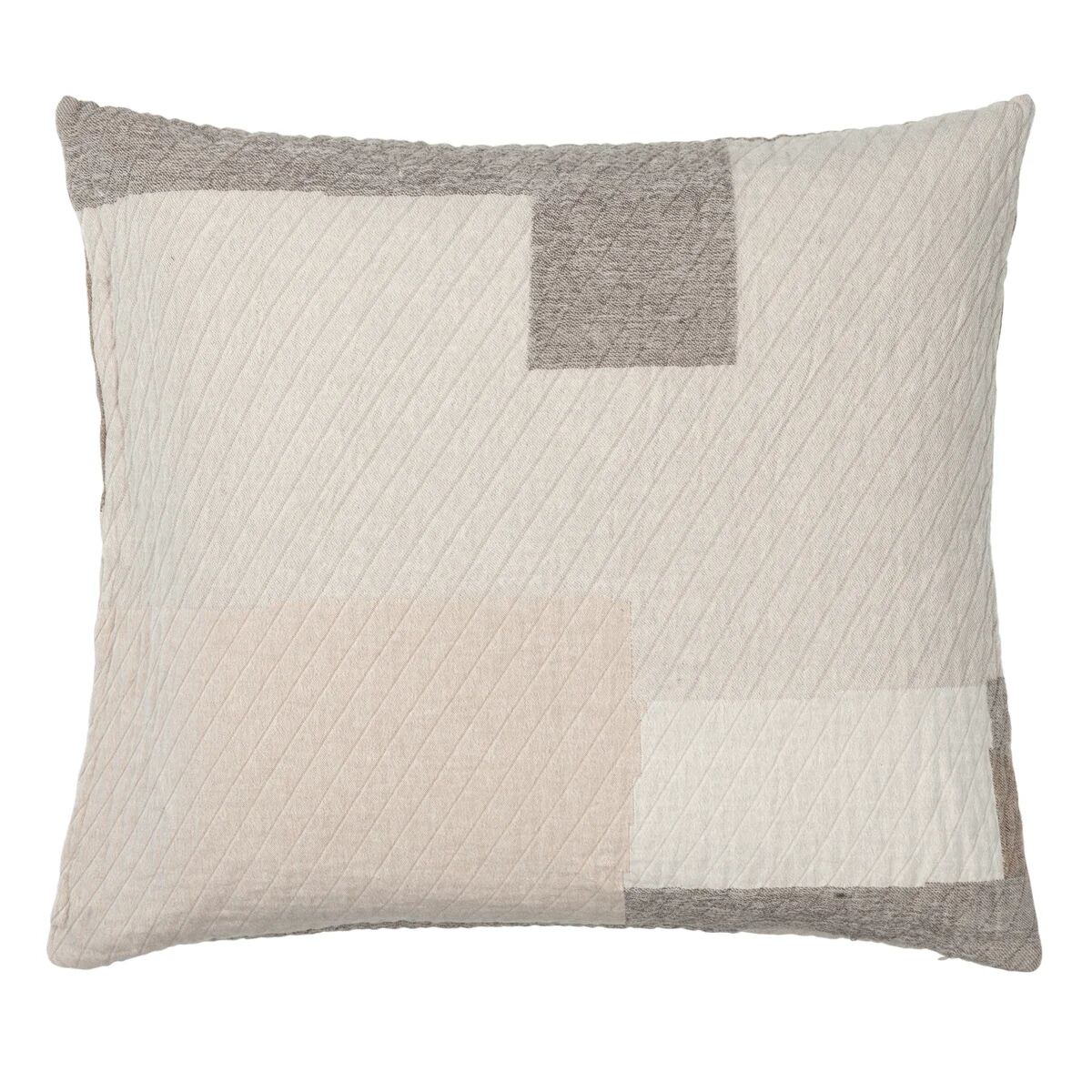 Broste Copenhagen Patch putevar 60x60 cm Beige-brun