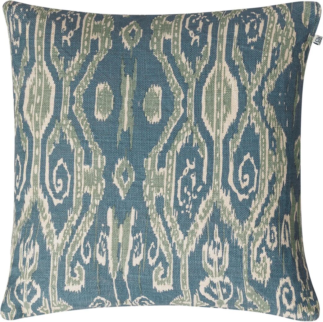 Chhatwal & Jonsson Ikat Madras putetrekk 50x50 cm Heaven blue-aqua