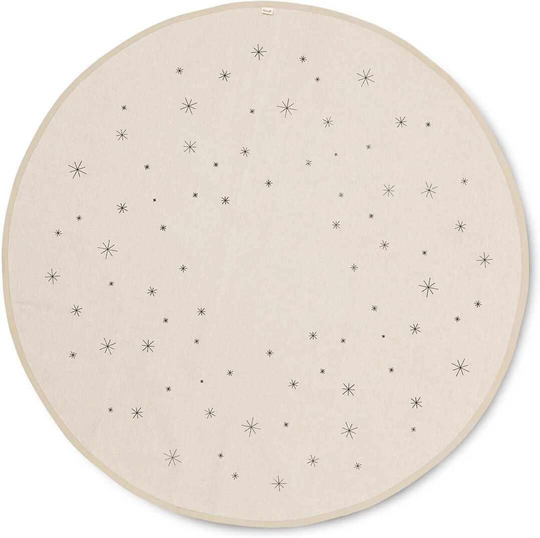 Ferm Living Star juletreteppe Ø120 cm Sand