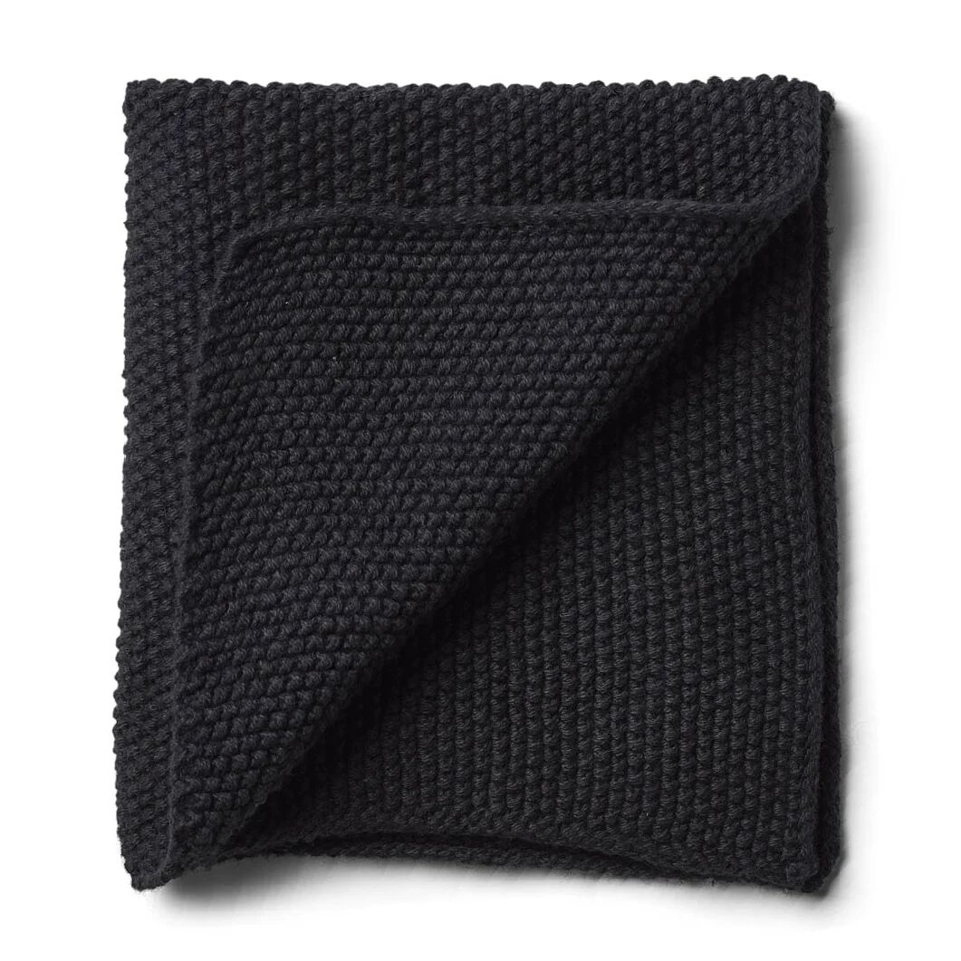 Humdakin Knitted oppvaskklut 28 x 28 cm Coal