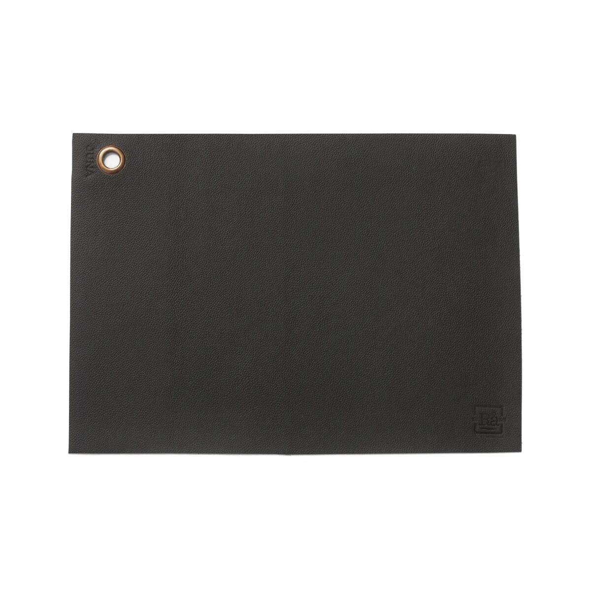 Juna Rå spisebrikke 43x30 cm svart