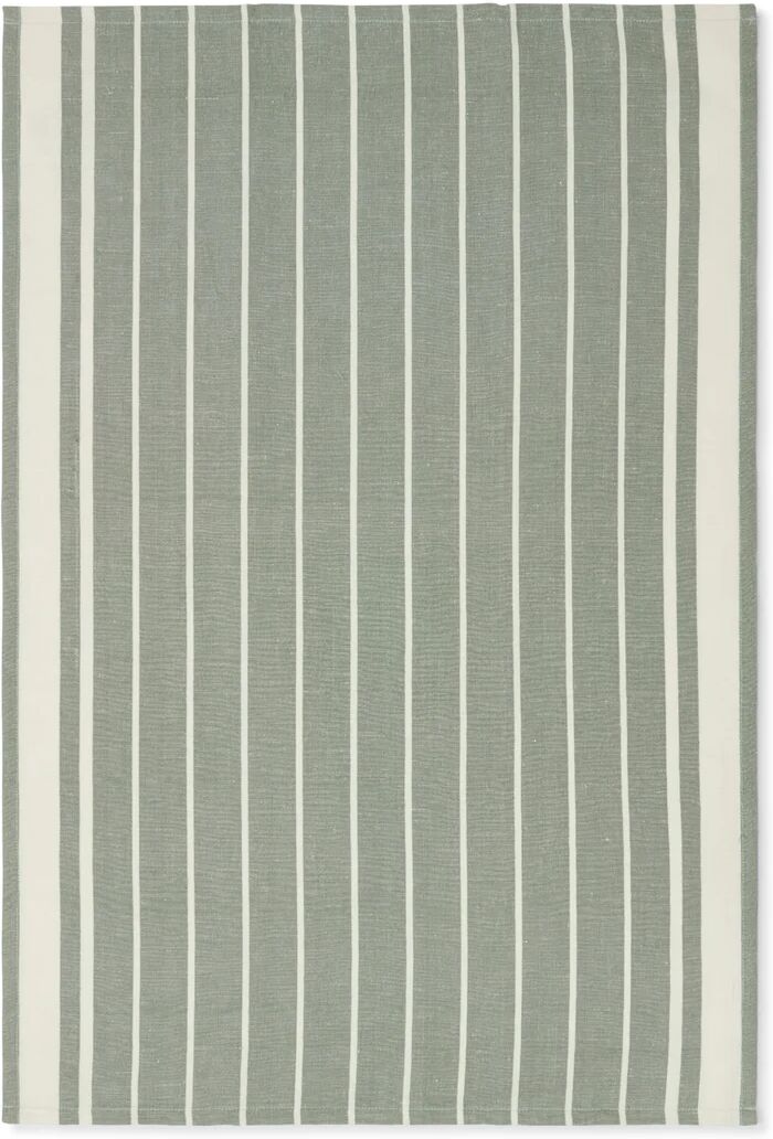 Lexington Checked Linen Cotton kjøkkenhåndkle 50 x 70 cm Green-white