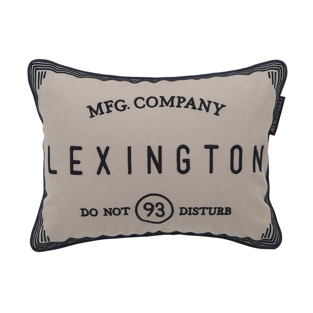 Lexington Hotel Do Not Disturb putevar 30 x 40 cm Beige