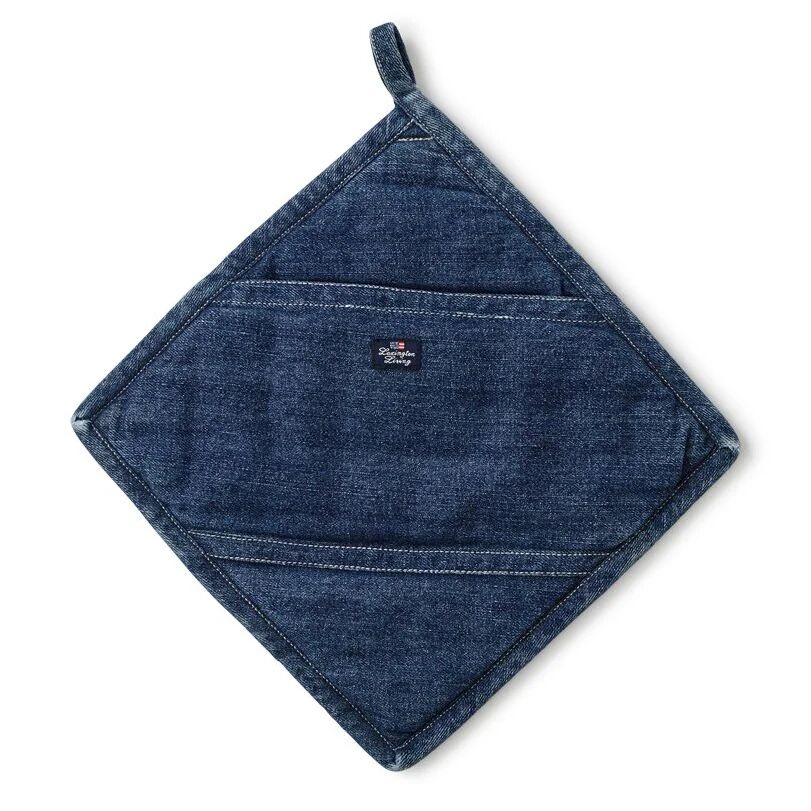 Lexington Icons Denim grytelapp Denim blue