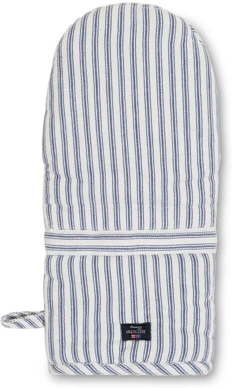 Lexington Icons Herringbone Striped grytevott Blue-white