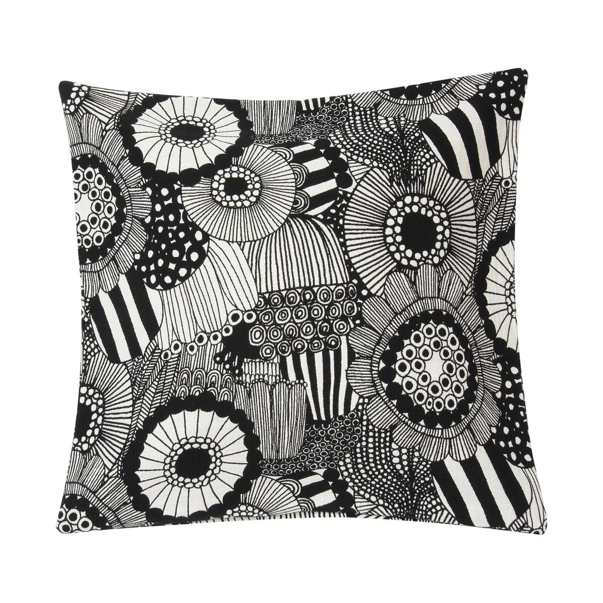 Marimekko Pieni Siirtolapuutarha putetrekk 50x50 cm off-white-svart