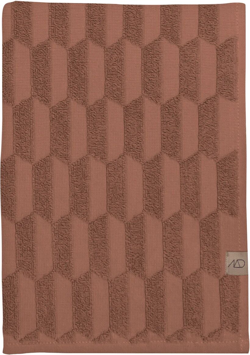 Mette Ditmer Geo håndkle 70x133 cm Blush