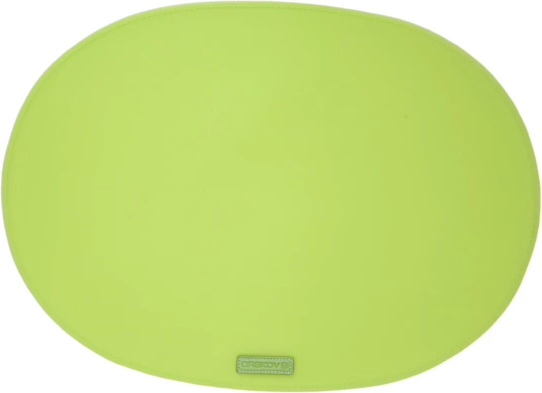 Ørskov Rubber spisebrikke oval lime