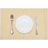 vidaXL 6 pcs individuais de mesa em bambu 30 x 45 cm natural