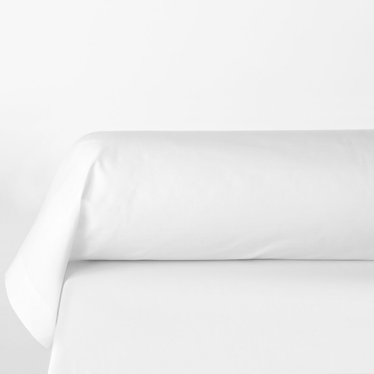 La Redoute Interieurs Fronha de travesseiro liso, em poli-algodão, Scenario   Branco